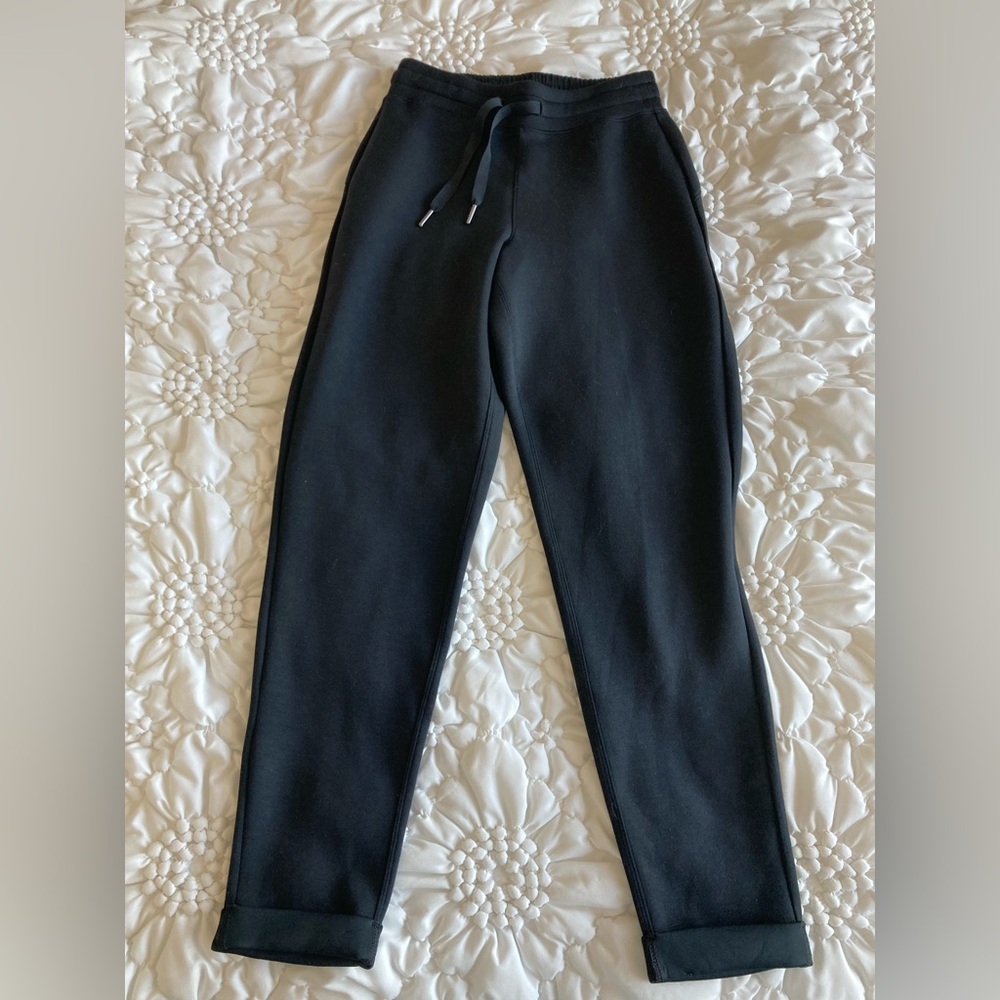 SPANX black buttery soft Jogger lounge  Pants